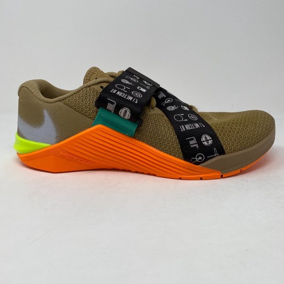 Nike Mens Metcon 5 UT CD6860-283 Brown Lace Up Low Top Sneaker Shoes Size 10 - Picture 5 of 6